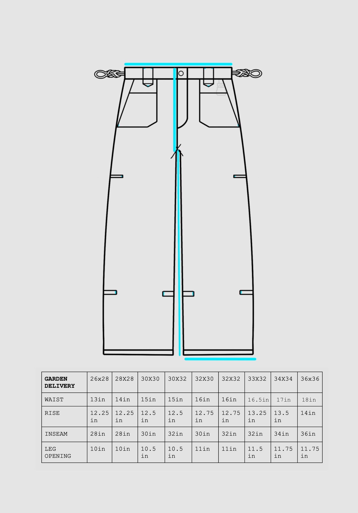 Relaxed Garden Jean (Deep Indigo)