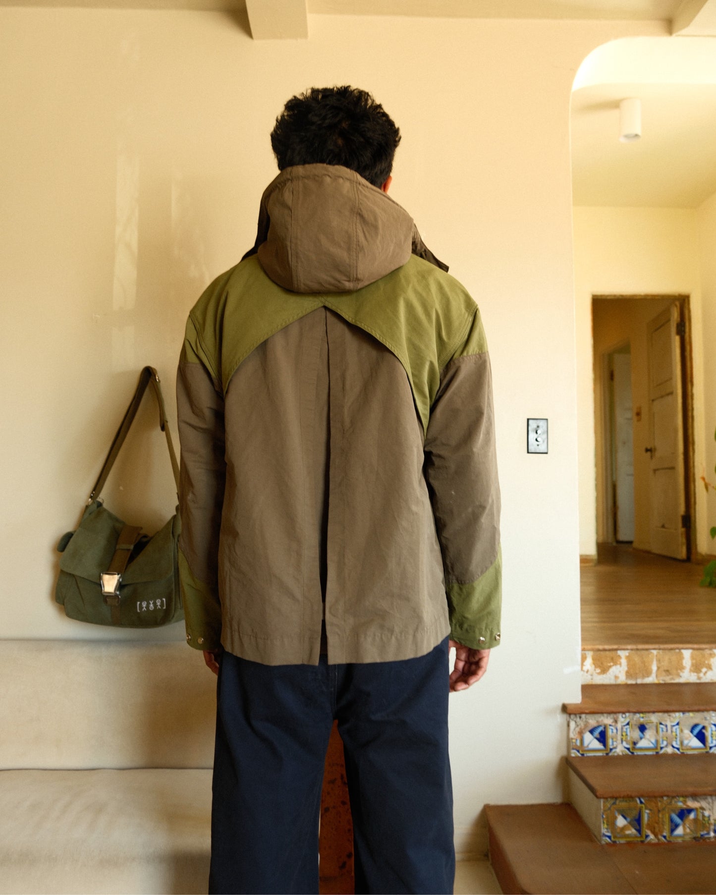 Airplane Anorak - Olive/Forest