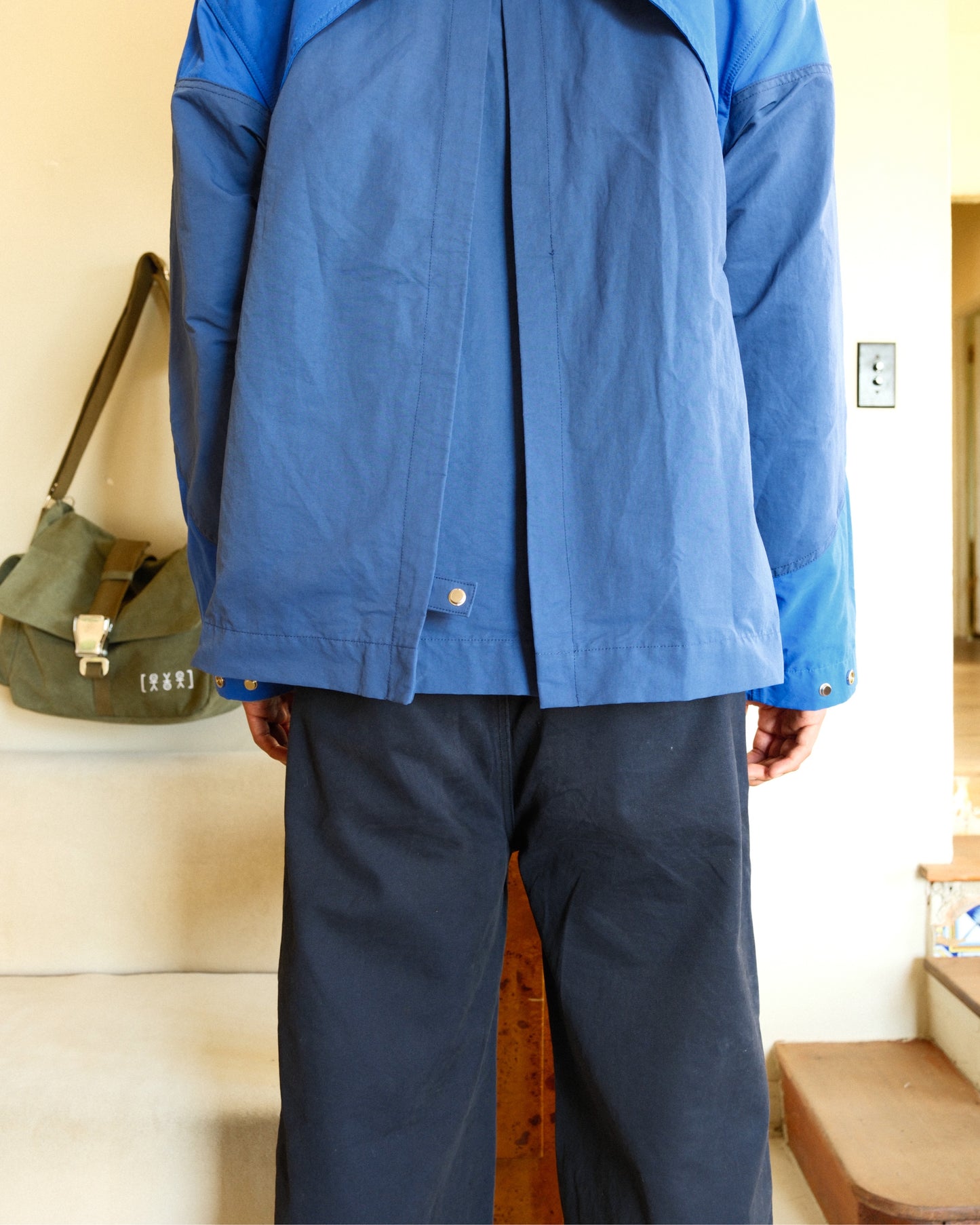 Airplane Anorak - Navy/Cobalt