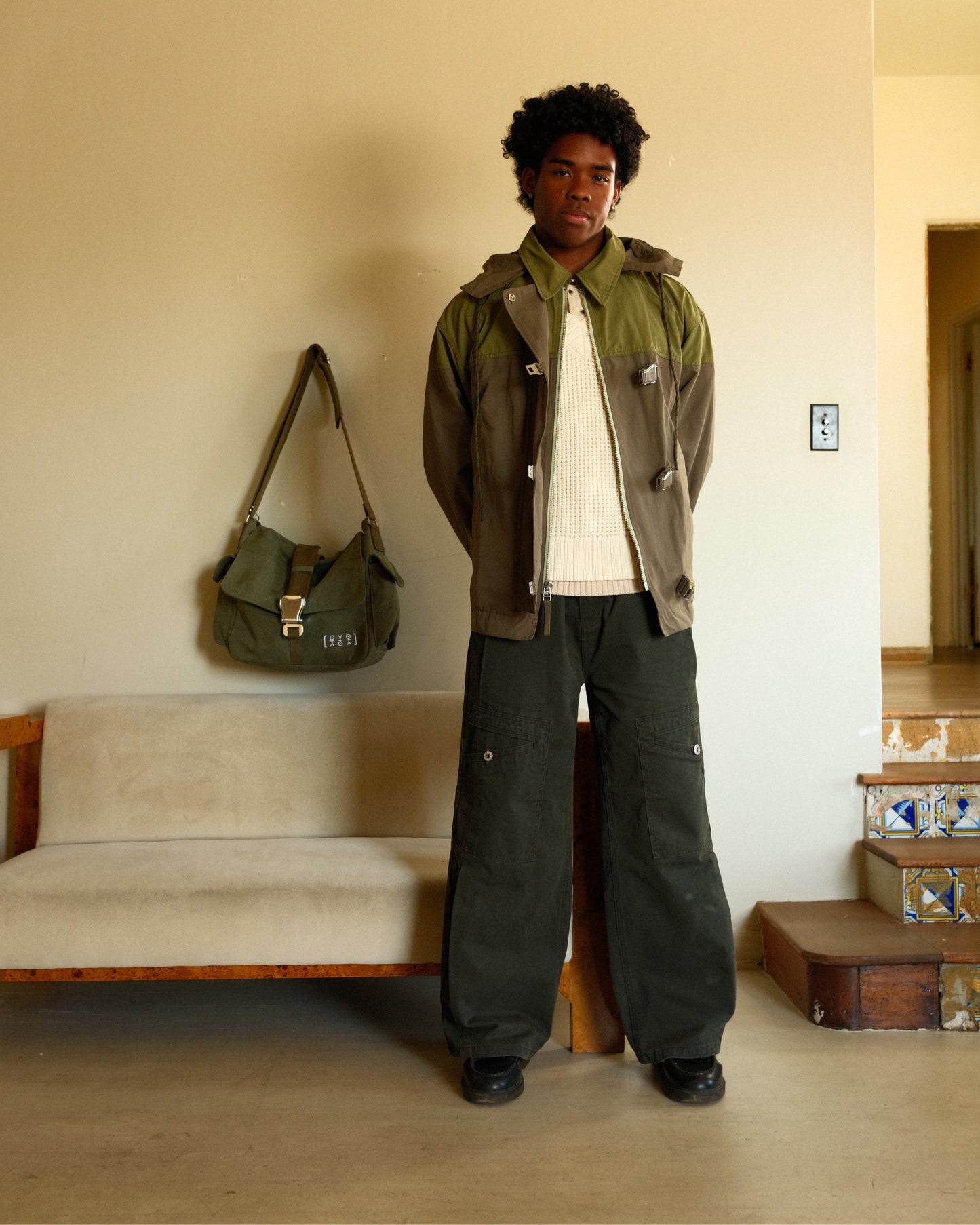 Pleat Repleat Pant (Olive)