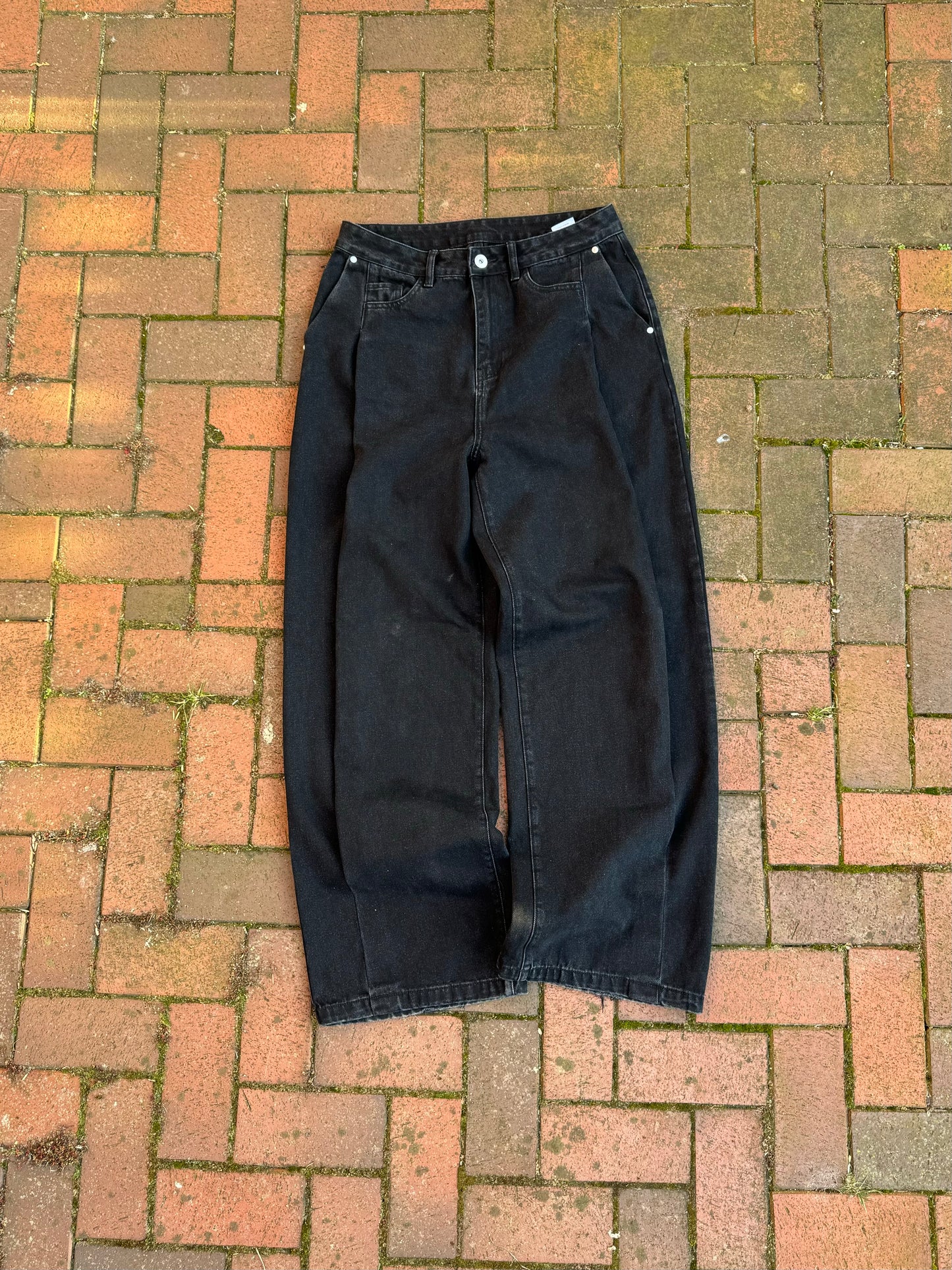 Everyday Denim (Pleated) Washed Black