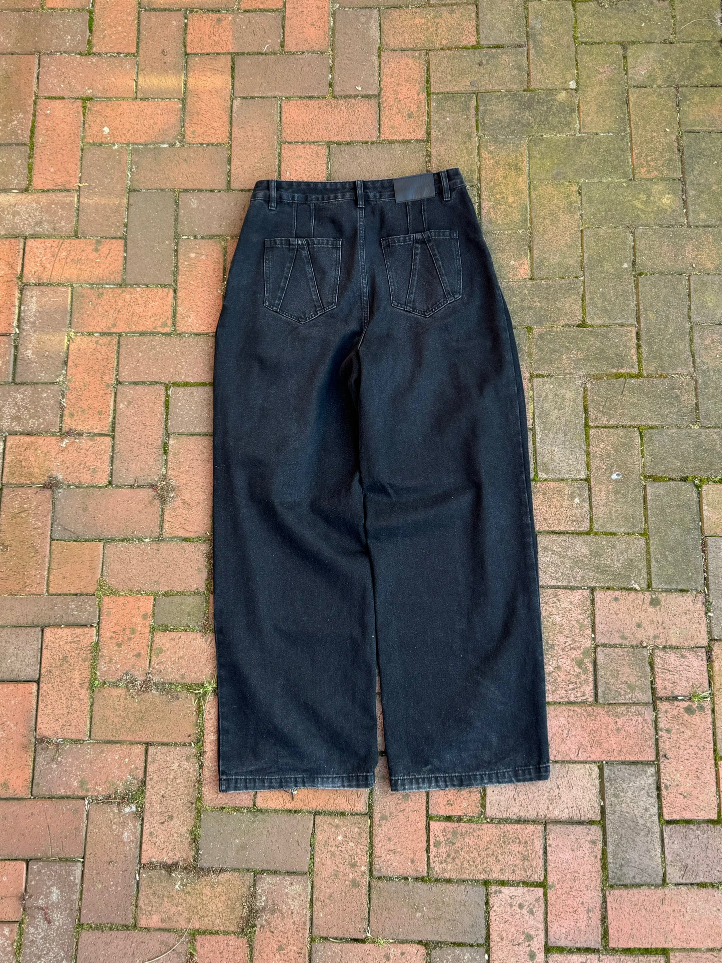 Everyday Denim (Pleated) Washed Black