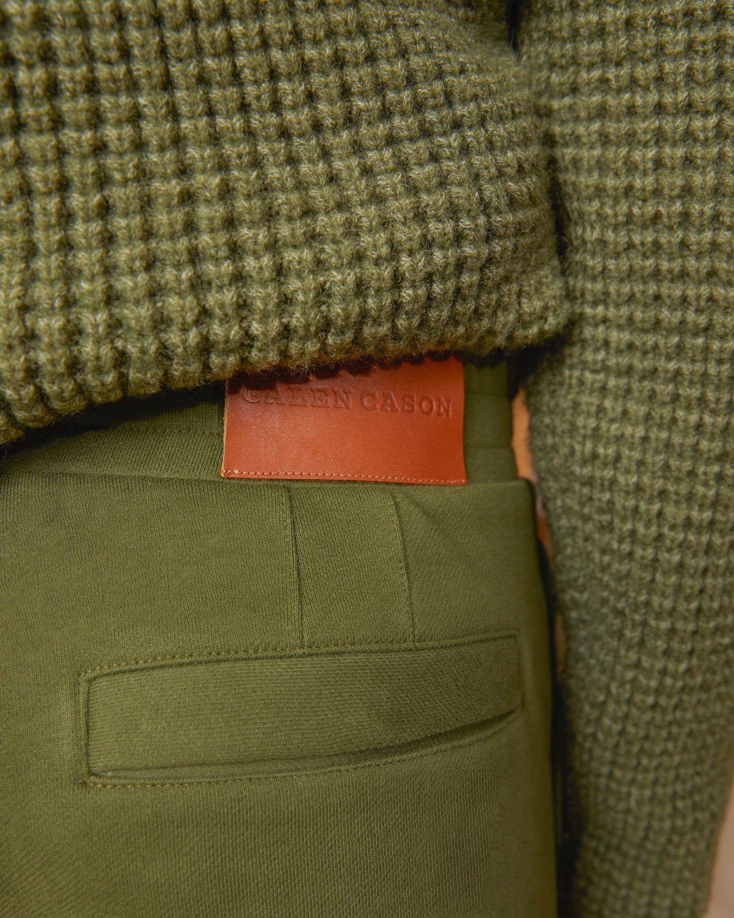 Directional Sweatpant (Olive)