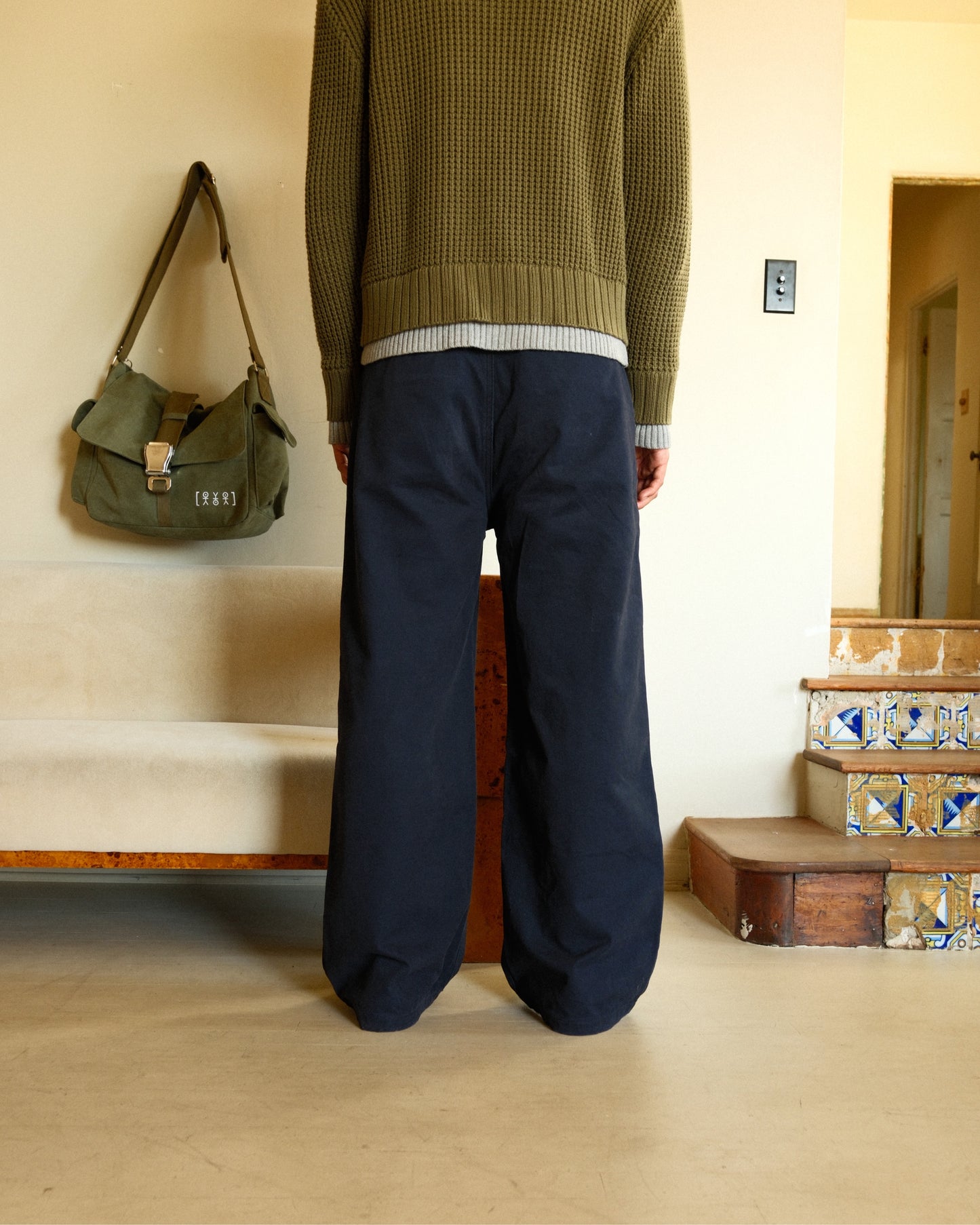 Pleat Repleat Pant (Navy)