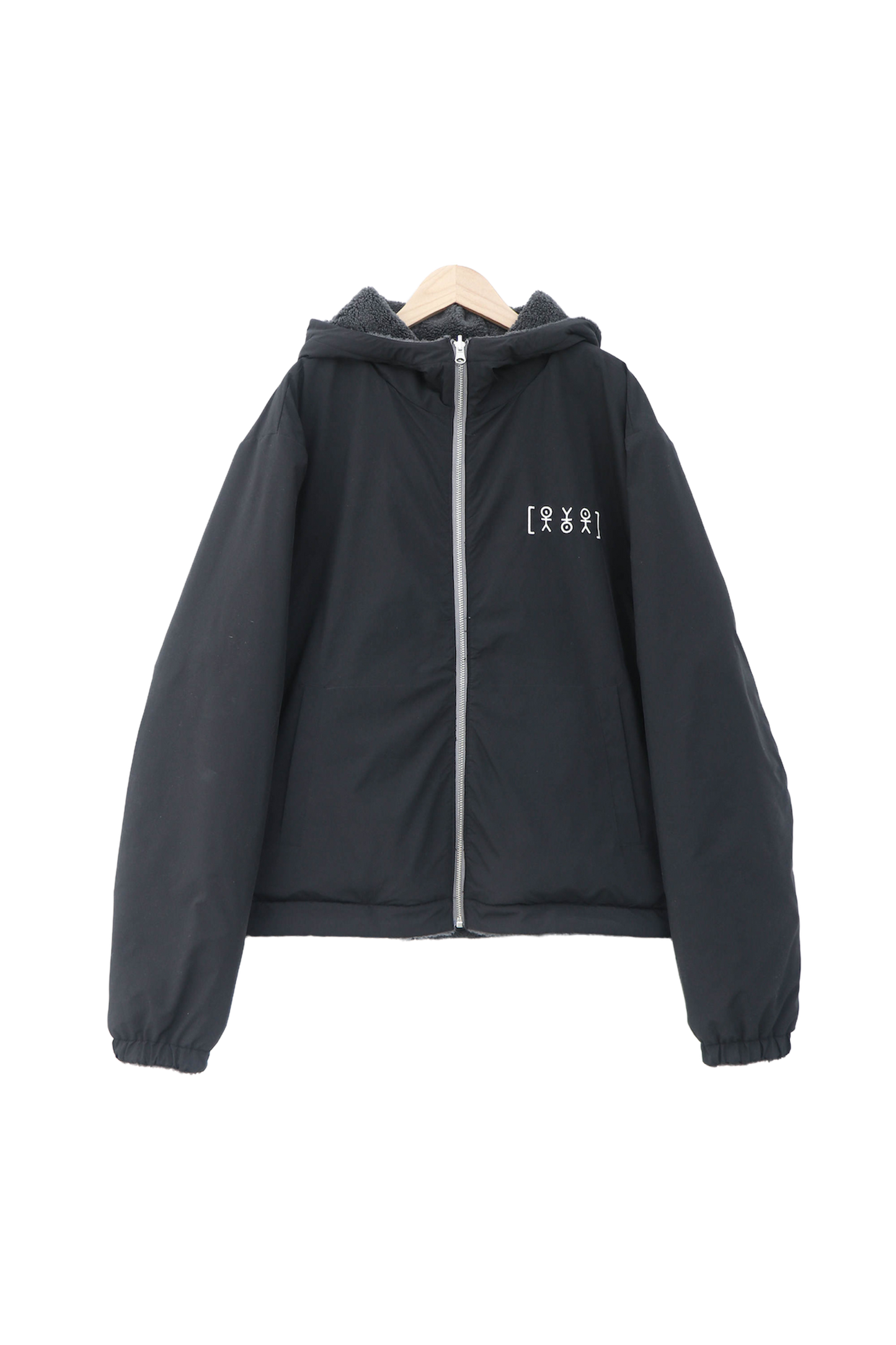 Two Tone Reversible Fleece Space Gray (Galen Cason)