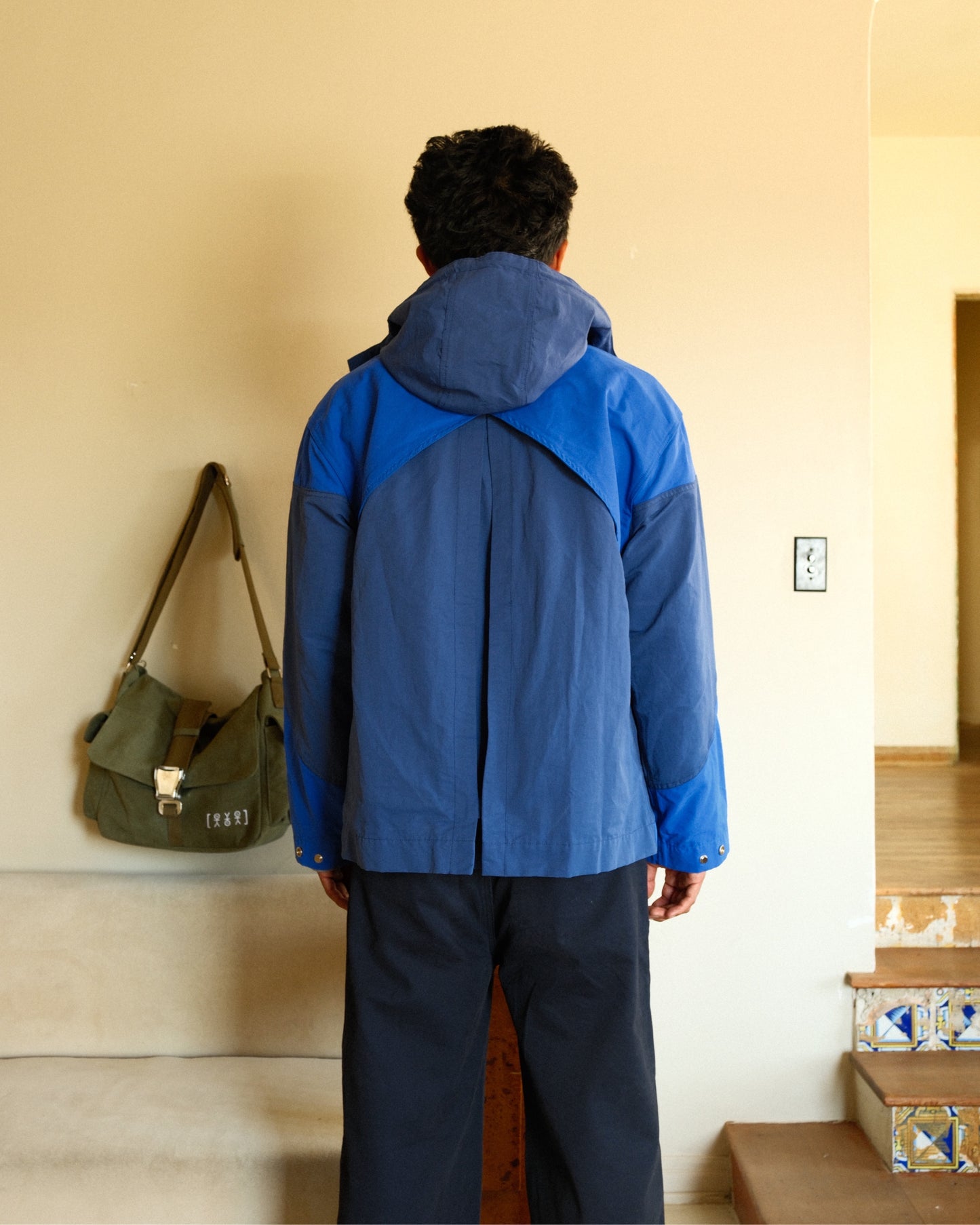 Airplane Anorak - Navy/Cobalt