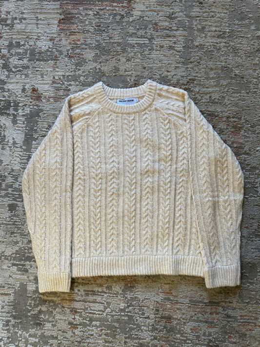 Miss Direction Knit (beige+white) Large
