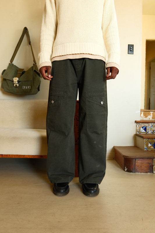 Pleat Repleat Pant (Olive)