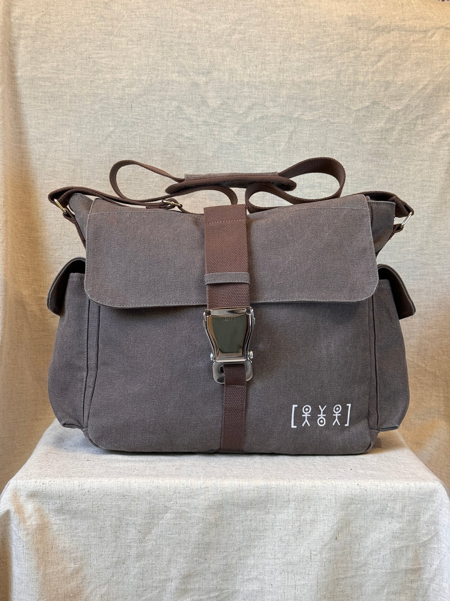 Airplane Carrier Bag (Washed Grey)