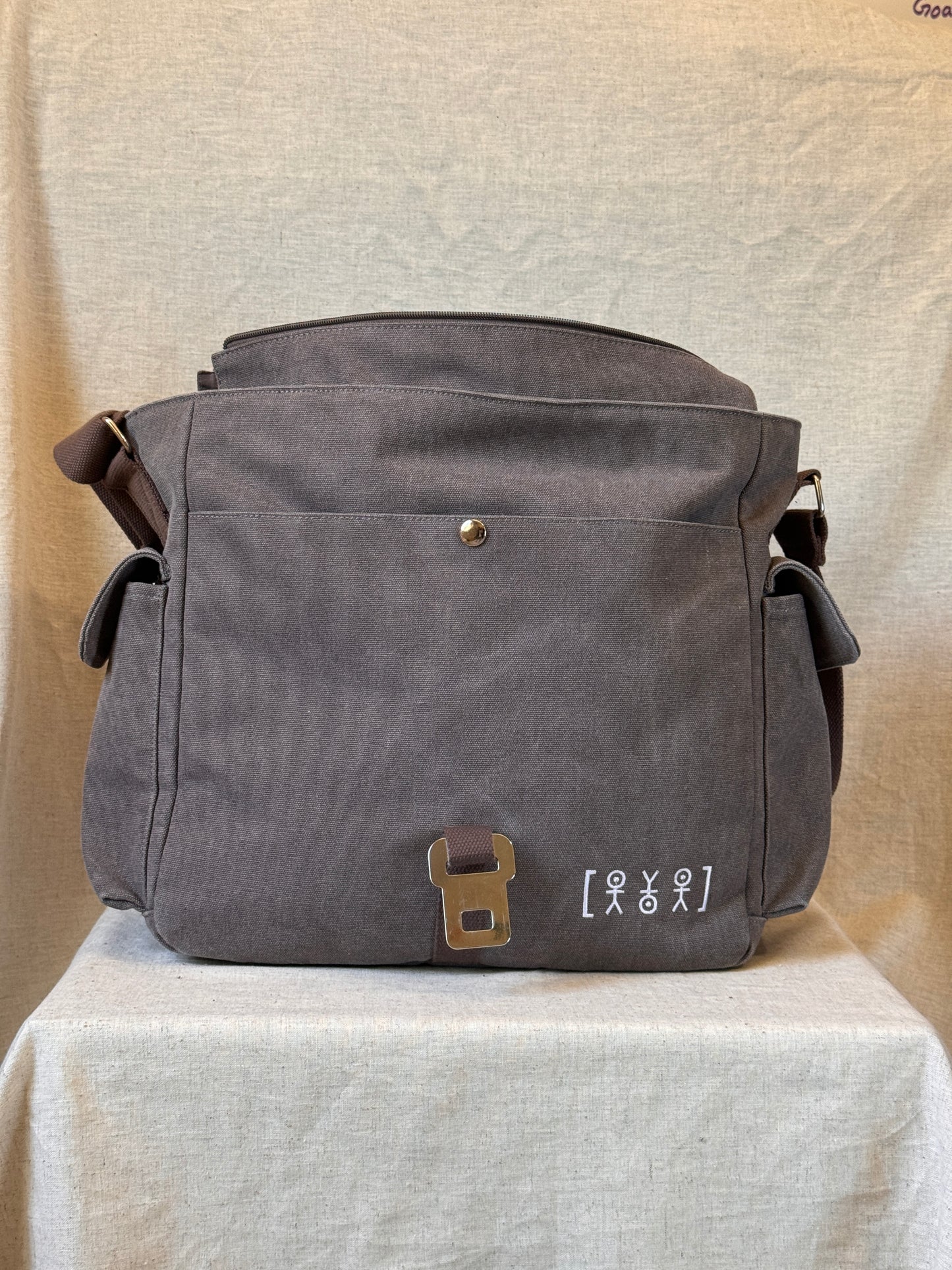 Airplane Carrier Bag (Washed Grey)