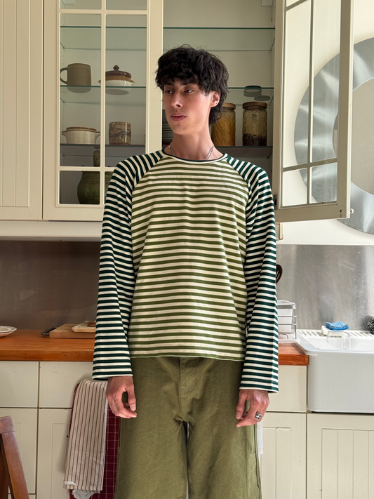 Terry Knit Mariner (Olive + Forest)