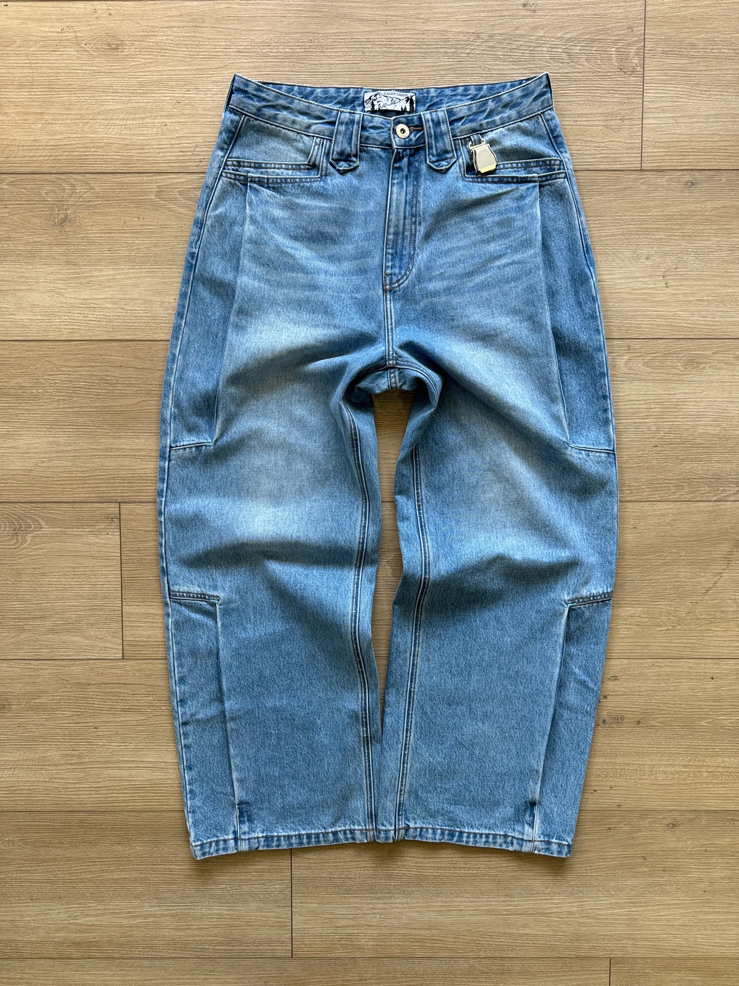 Pleat Repleat Jean Blue