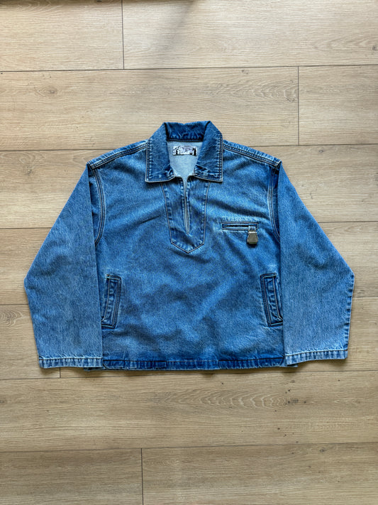Garden Denim Pull Over (Blue)