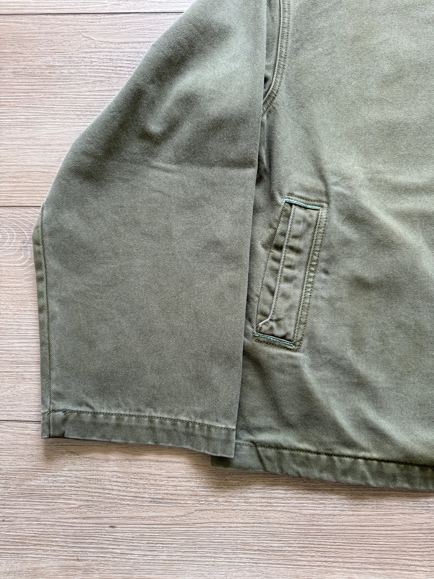 Garden Denim Pull Over (Olive)