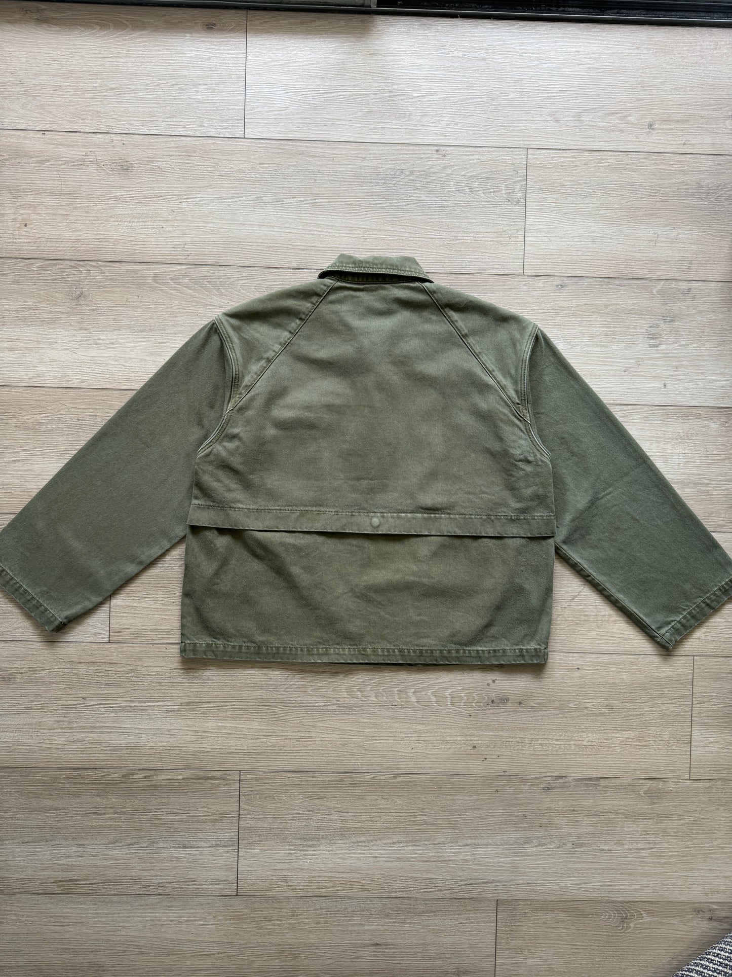 Garden Denim Pull Over (Olive)