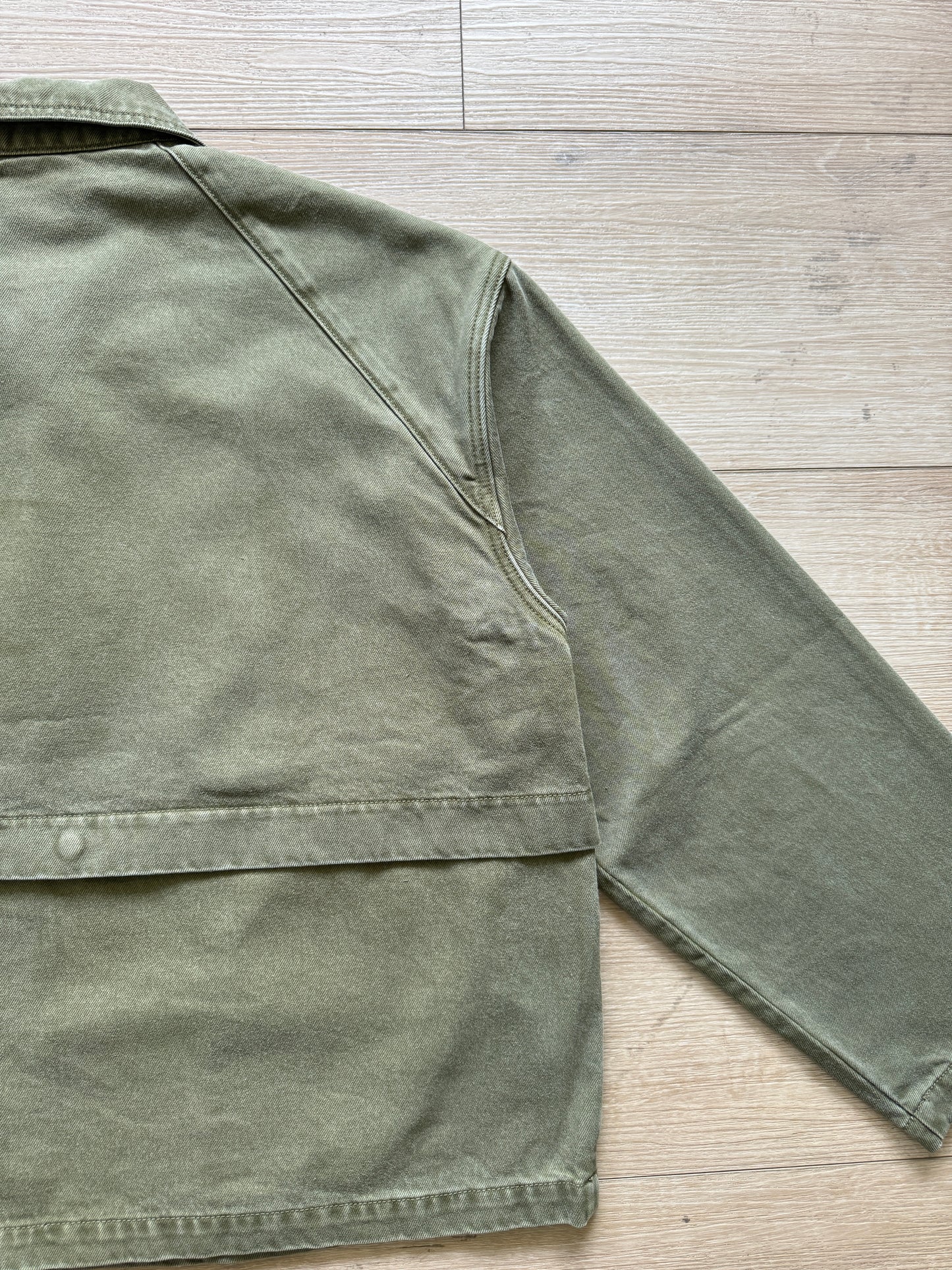 Garden Denim Pull Over (Olive)