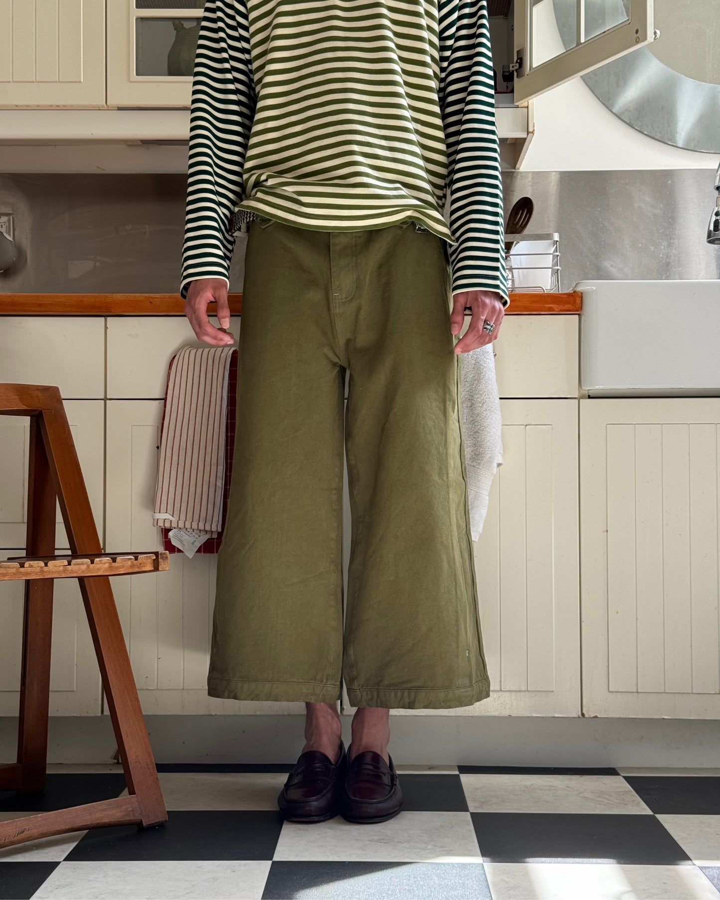 Capri (Pleat Repleat) Olive