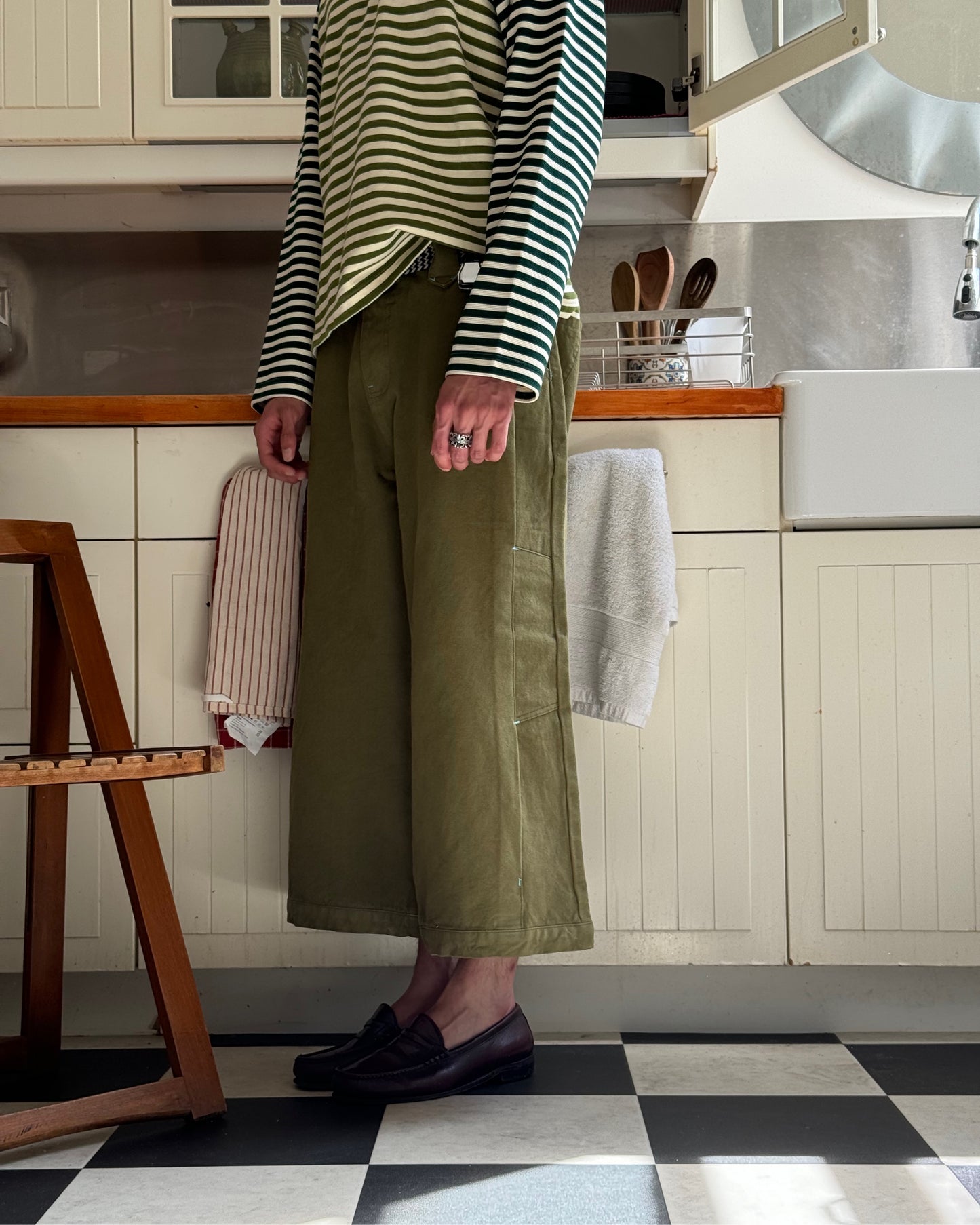 Capri (Pleat Repleat) Olive