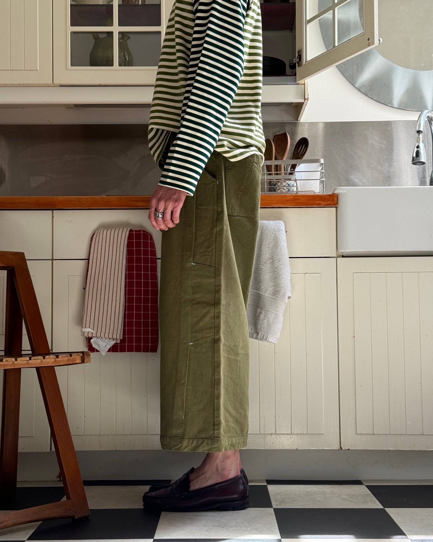 Capri (Pleat Repleat) Olive