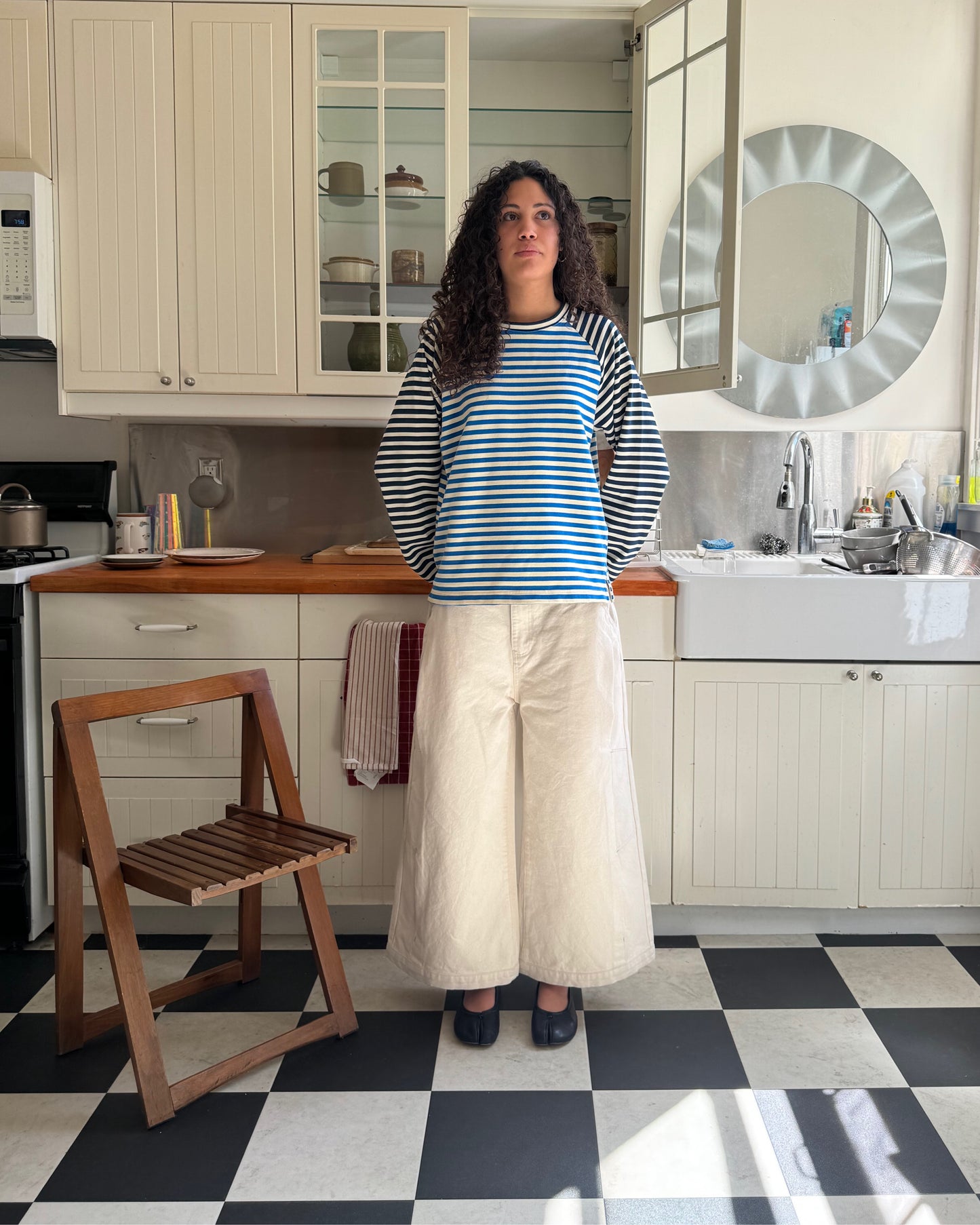 Capri (Pleat Repleat) Ecru