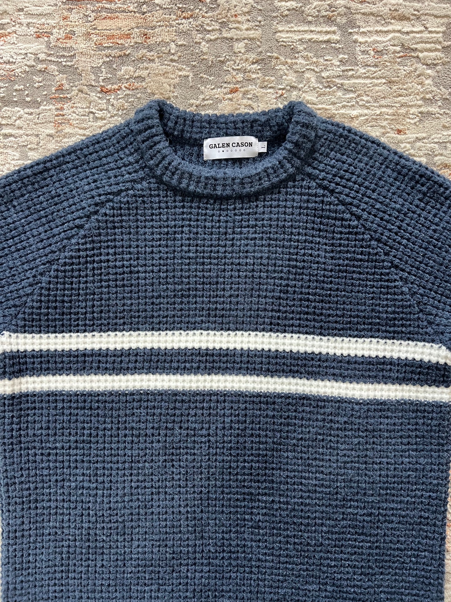 Directional Knit (Navy)