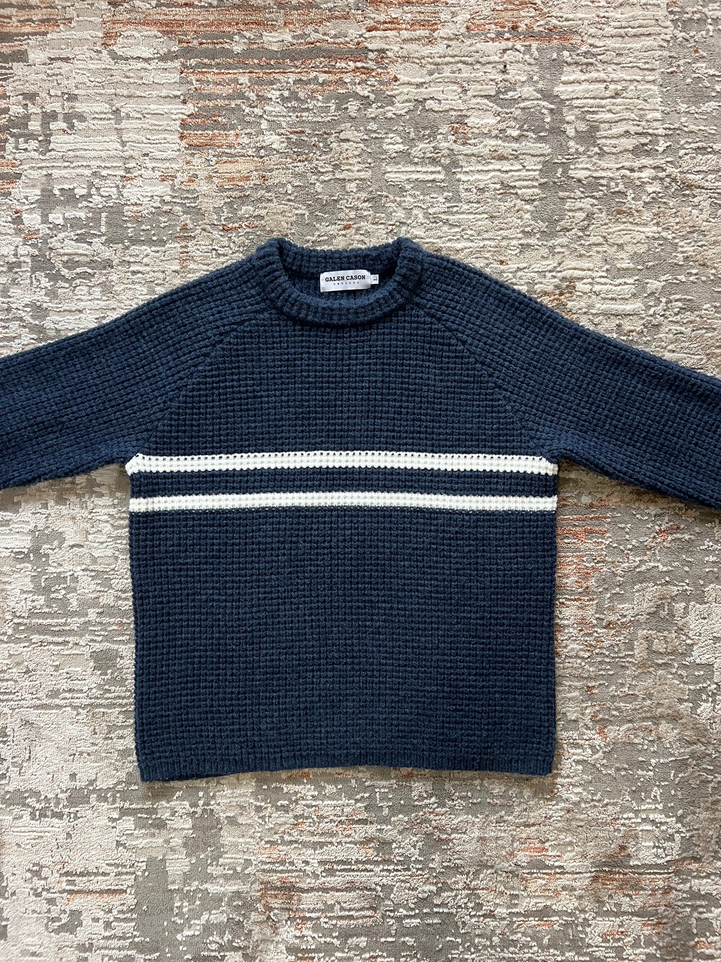 Directional Knit (Navy)