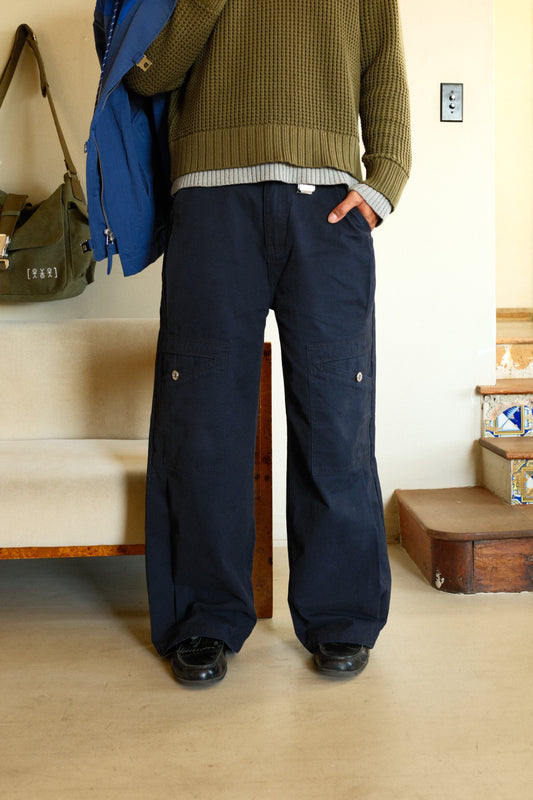 Pleat Repleat Pant (Navy)