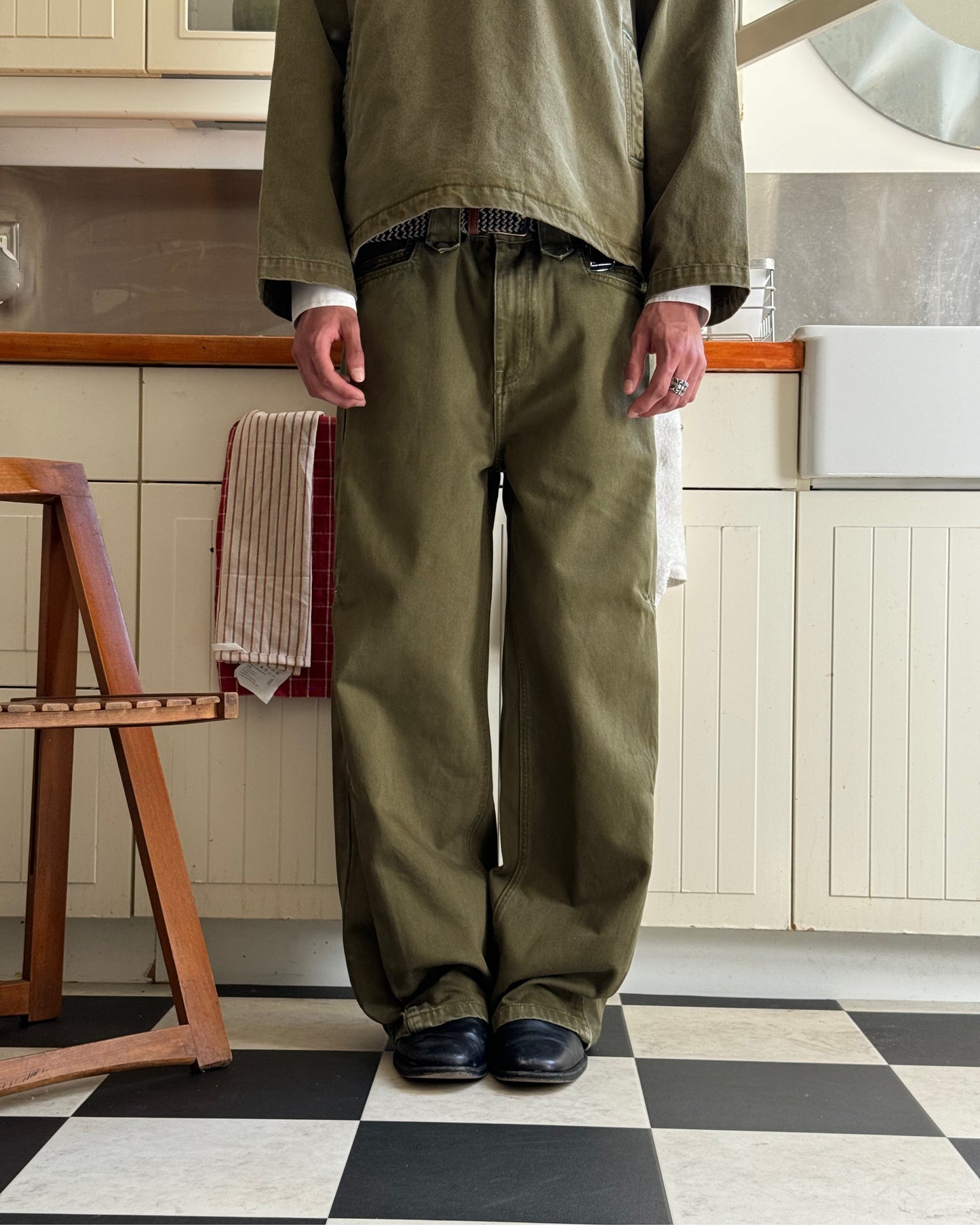 Pleat Repleat Jean Olive