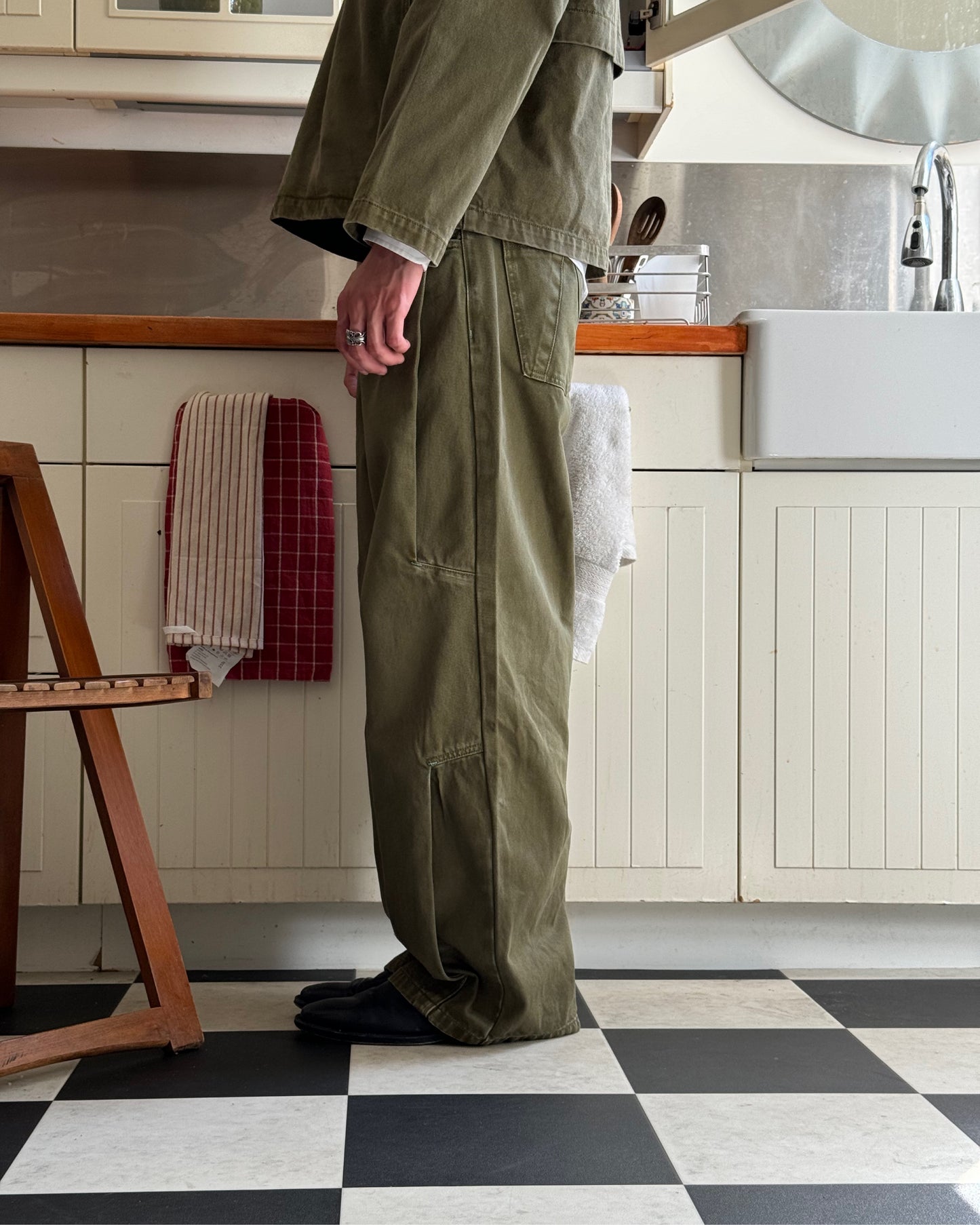 Pleat Repleat Jean Olive