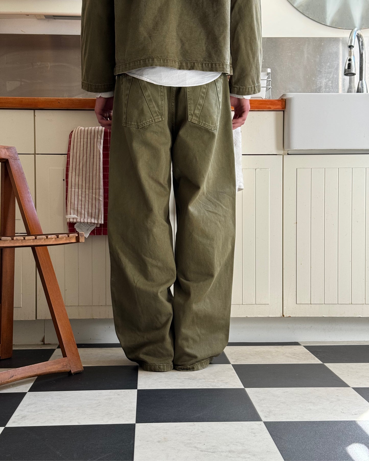 Pleat Repleat Jean Olive