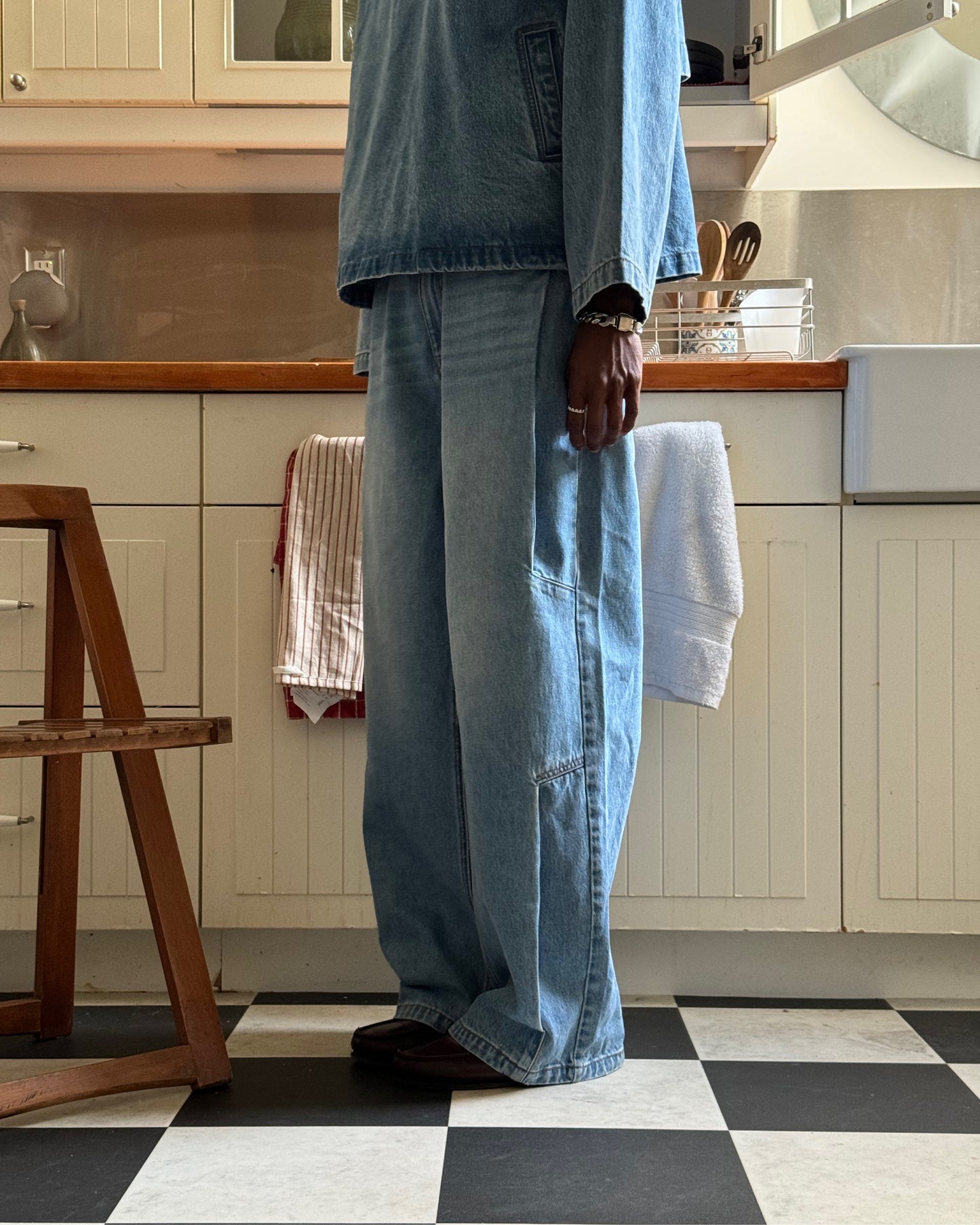 Pleat Repleat Jean Blue