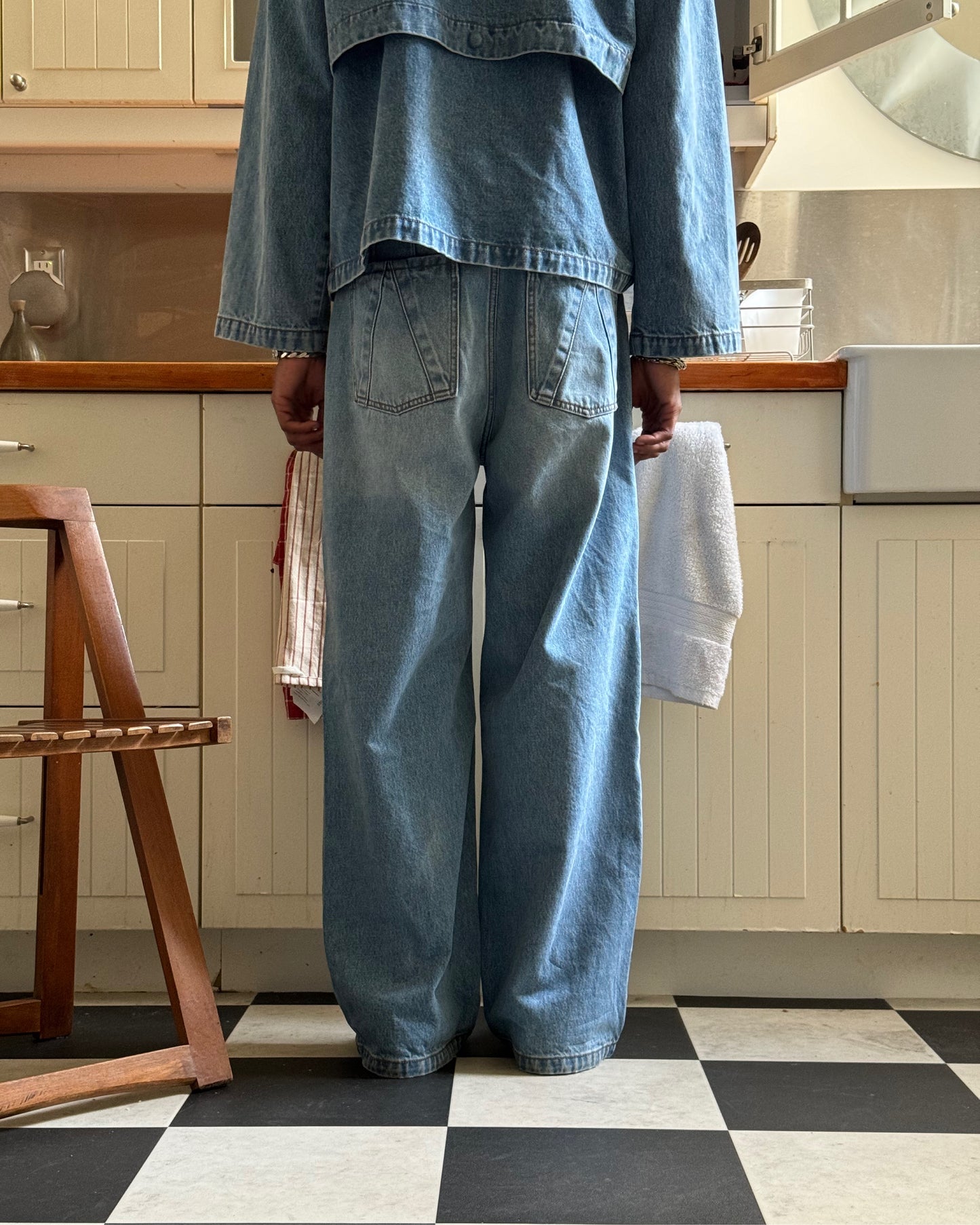 Pleat Repleat Jean Blue