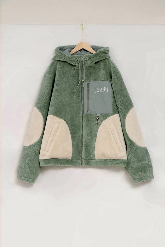 Two Tone Reversible Fleece Green (Galen Cason)