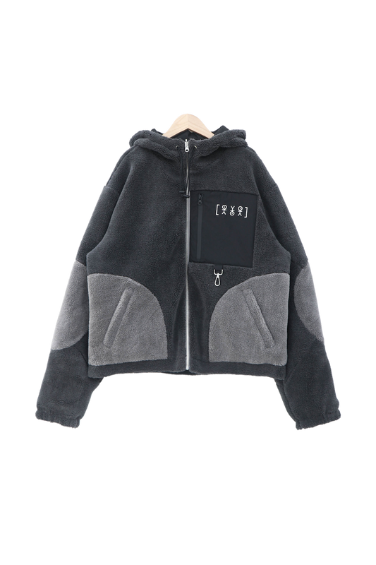 Two Tone Reversible Fleece Space Gray (Galen Cason)